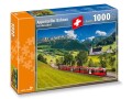 Carta.Media Puzzle Appenzell Bahnen bei Weissbad, Motiv: Landschaft