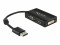 Bild 3 DeLock Adapter DisplayPort - HDMI/DVI-I/VGA, Kabeltyp