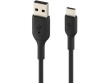 BELKIN USB-C/USB-A CABLE PVC 2M BLACK  NMS