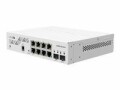 MikroTik Switch CSS610-8G-2S+IN 10 Port, SFP Anschlüsse: 0, Montage