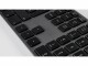 LMP Tastatur USB Grosse Beschriftung WinOS Grau, Tastatur