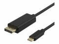 DELTACO USBC-DP200 - DisplayPort kabel