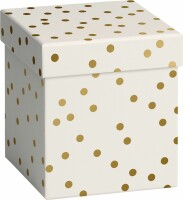 STEWO Geschenkbox Coco 2551524696 beige 11x11x12cm, Dieses