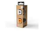 knog. Velolampe Blinder Mini Square Lichtset, Betriebsart