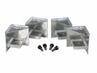 ALUTEC Palettenfüsse für Riffelboxen, 4 Stück, Zubehörtyp