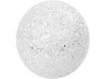 HobbyFun Mini-Utensilien Glitzerkugeln 20 Stück, Weiss