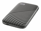 Western Digital Externe SSD - My Passport 1000 GB, Grau