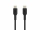 Image 1 BELKIN USB-C/USB-C CABLE PVC 2M BLACK  NMS