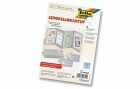 Folia Leporello-Karten 300g/m2 Silber, Papierformat: 10.5 x 15.5