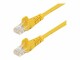 StarTech.com - 1m Yellow Cat5e / Cat 5 Snagless Patch Cable