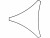 Image 4 Perel Sonnensegel - Dreieck, 5x5x5 m,