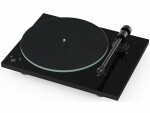 Pro-Ject Plattenspieler T1 Phono SB Schwarz glanz, Detailfarbe