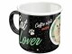 Nostalgic Art Universaltasse Cat Lover 360 ml, 1 Stück, Schwarz