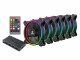 ENERMAX PC-Lüfter T.B.RGB 120 mm 6 Fan Pack, Beleuchtung