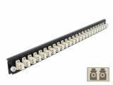 DeLock Verteilerplatte Frontblende 24 Port LC Duplex OM2 MM