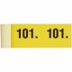 SIMPLEX   Garderobenblock 301-400 - 13092     gelb                 100 Blatt