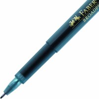 FABER-CASTELL Fineliner Broadpen 1554 0.8mm 155499 schwarz, Kein