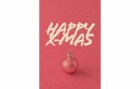 Natur Verlag Weihnachtskarte Happy X-Mas 12.2 x 17.5 cm