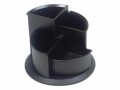 Helit Stiftehalter Schwarz, Material: Polystyrol (PS), Detailfarbe