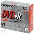 Sony DPR120 - 5 x DVD+R - 4.7 GB - Jewel Case (Schachtel