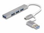 DeLock Dockingstation USB Hub Type C oder USB Typ