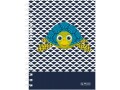 Herlitz Notizheft Cute Turtle A5 100 Blatt kariert, Bindungsart