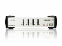 ATEN Technology Aten KVM Switch CS1734B, Konsolen Ports: USB 2.0, VGA