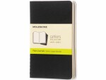 Moleskine Notizbuch A6 Blanko, Schwarz