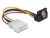Image 1 DeLock SATA Stromanschlusskabel 90ø Winkel für eine HDD,
