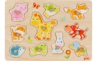 Goki Steckpuzzle Tierkinder, Altersempfehlung ab: 1 Jahr
