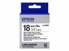 Epson TAPE - LK5WBW STRNG ADH BLK/ WHT 18/9 