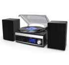 soundmaster Stereoanlage MCD1820 Schwarz/Silber, Radio Tuner: FM, DAB+