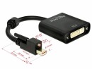 DeLock Adapter Mini-Displayport - DVI, 4K, aktiv, verschraubbar