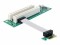 Bild 1 DeLock PCI-E Riser Karte x1 zu 2x32-Bit PCI, 9cm