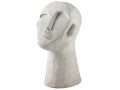 Villa Collection Aufsteller Skulptur Kopf, Zement, Weiss, Eigenschaften