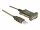 DeLock Serial-Adapter 64073 USB-A - RS-232, Datenanschluss