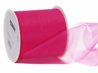 SPYK Band Tüll 2950.1093 10cmx50m pink, Kein Rückgaberecht