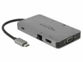 DeLock Dockingstation USB 3.1 Typ-C – HDMI/VGA/USB/LAN/PD