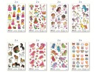 Z-Design Motivsticker Mädchen 16 Blatt, 386 Sticker, Motiv
