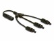 DeLock Splitter Kabel DL4 1x Stecker zu 3x Buchse