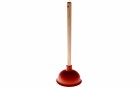 Edi Clean Saugglocke mit Holzstiel, Material: Holz, Detailfarbe: Rot