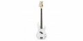 MAX E-Bass GigKit Weiss, Gitarrenkoffer / Gigbag: Gigbag