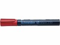 Schneider Permanent-Marker Maxx 230 Rot, Oberfläche: Holz, Metall