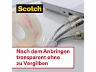 Scotch Klebeband Crystal Nachfüllpack 19 mm x 25 m