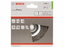 Bosch Professional Kegelbürste gewellt rostfrei, 100 mm, Zubehörtyp