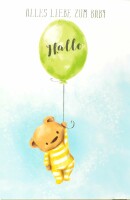 ABC Glückwunschkarte Ballon 1120003200 B6, Kein
