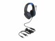 DeLock Headset Gaming Over-Ear LED für PC,Notebook,Konsolen