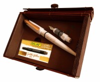 ONLINE    ONLINE Füllhalterset Air Rose 10059 white Bamboo Box