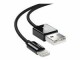 deleyCON USB 2.0-Kabel USB A - Lightning 0.15