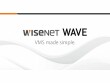 Hanwha Techwin Kanal Lizenz WAVE-PRO-04 4 Kanal, Produktart: Video